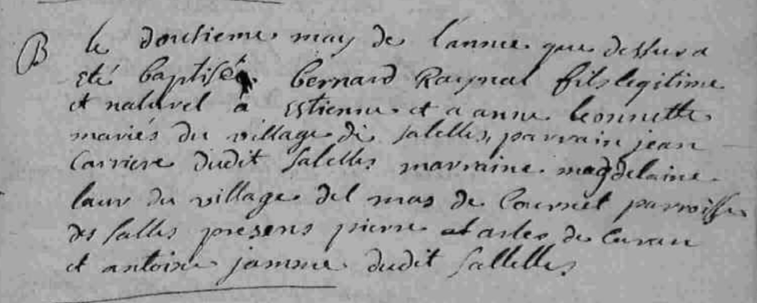 Naissance Raynal Bernard 12-05-1726.jpg